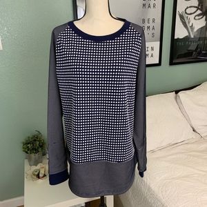 Opening Ceremony Blue White Crewneck Sweatshirt L